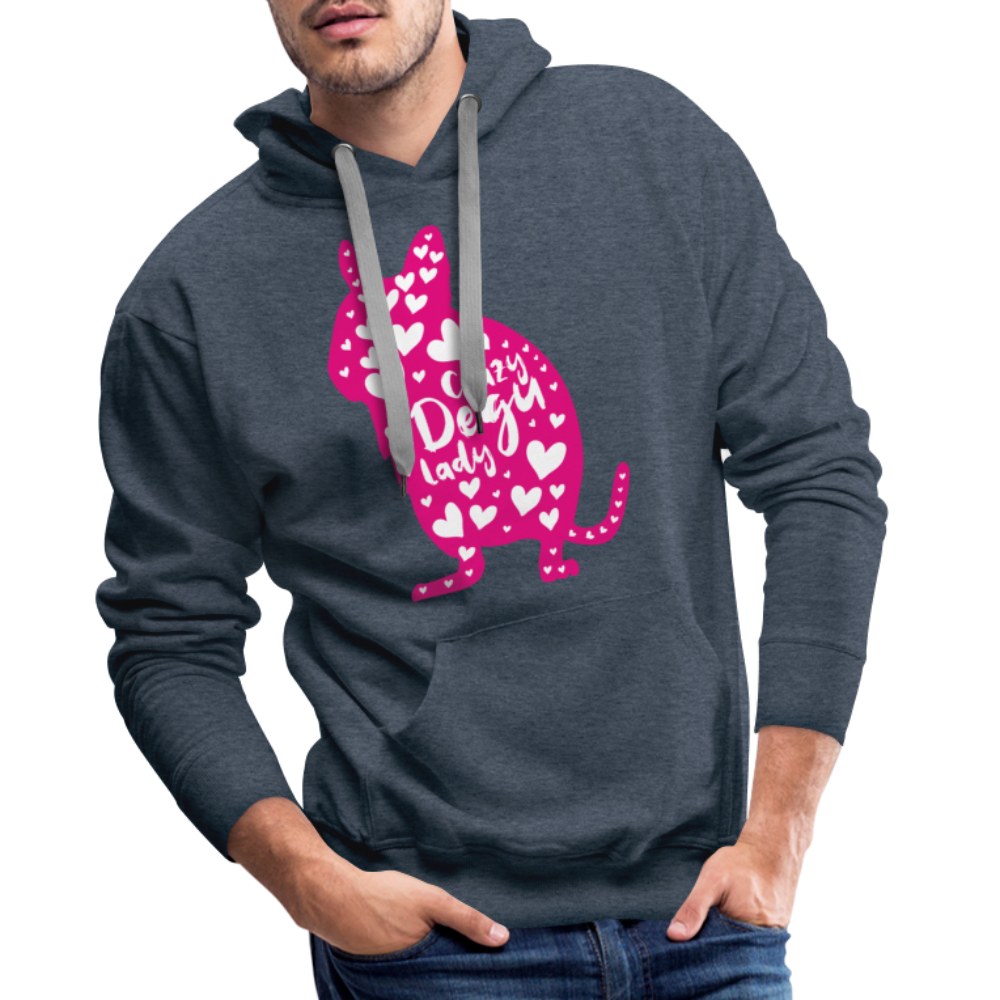 Men’s Premium Hoodie - Jeansblau