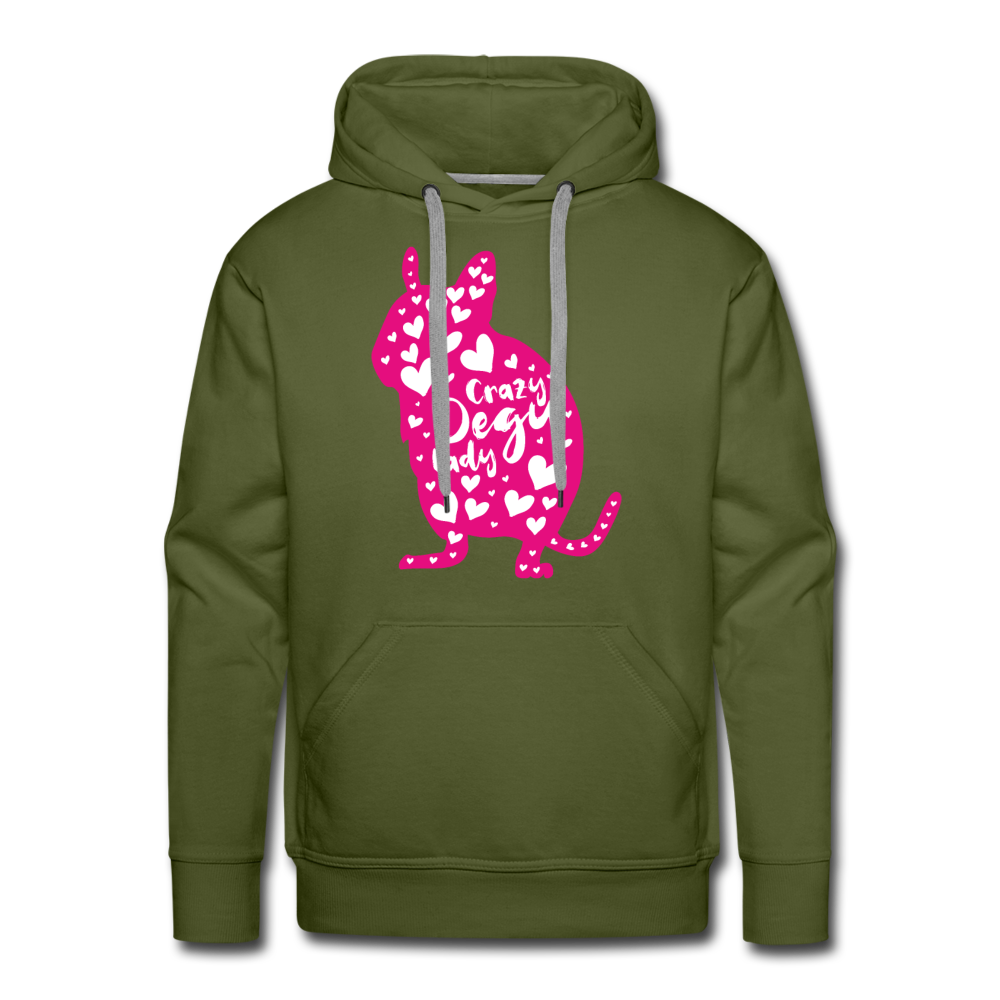 Men’s Premium Hoodie - Olivgrün