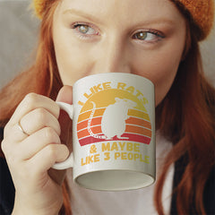 I like rats and maybe like 3 more people Lustige Kaffeetassee online kaufen Geschenkidee