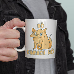 Nö Einfach Nö Katze 2 Lustige Kaffeetassee online kaufen Geschenkidee