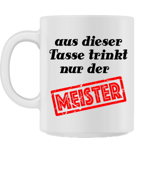 Tasse für den Meister online!