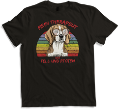 Beagles Therapie Fell und Pfoten Lustiges Beagle Sprüche
