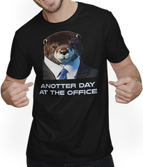 Anotter Day at the Office Funny Otters Pun Otter Spruch