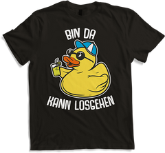 Produktbild von T-Shirt Bin da kann losgehen Badeentchen Lustig Cooler Party Spruch