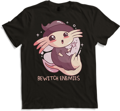 Produktbild von T-Shirt Bewitch Enemies Funny Magic Axolotl Hexe Spruch Hexe
