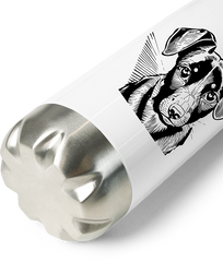 Produktbild vom Boden der Thermoflasche Charmante Dackel-Kunst, Haustierliebhaber, Hunde-Enthusiasten