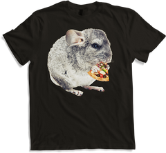 Produktbild von T-Shirt Chinchilla Essen Pizza Lustige Chinchillas Frauen Mädchen