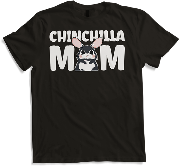 Produktbild von T-Shirt Chinchilla Mom Chinchilla Spruch Frauen Mädchen Chinchillas