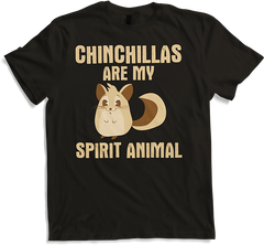 Produktbild von T-Shirt Chinchillas Are My Spirit Animal | Lustiger Chinchilla-Spruch