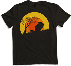 Produktbild von T-Shirt Chinchillas Sonnenuntergang | Geschenk für Chinchillahalter