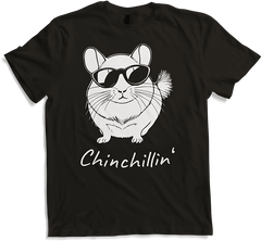 Produktbild von T-Shirt Chinchillin Chinchilla-Spruch für Halter von Chinchilla