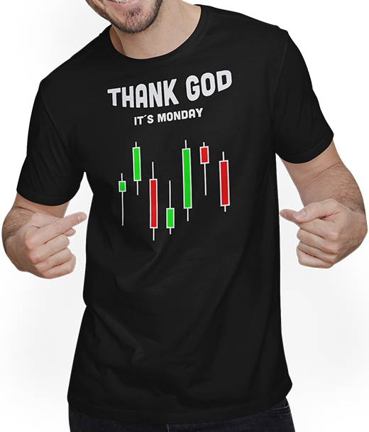 Produktbild von T-Shirt mit Mann Cool Trading Stocks Forex Market Shirt für Day Trader