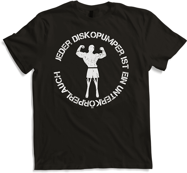 Produktbild von T-Shirt Cooler Spruch | Für Kraftsportler und Bodybuilder | Lauch