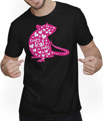 Produktbild von T-Shirt mit Mann Crazy Rat Lady | Lustiger Ratten-Spruch für ausgefallene Ratten, Mama, Haustiere, Ratten