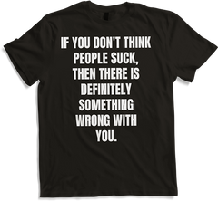 Produktbild von T-Shirt Cynic Misanthropic Spruch People Suck sarkastisches Statement