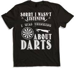 Produktbild von T-Shirt DARTS | Lustiger Spruch für Darter & Dartfans | Dartspruch
