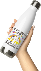 Produktbild von Thermosflasche von Hand gehalten Damen ich bin 29 Einhorn Lustiges 30. Geburtstag Frauen