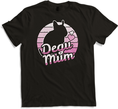 Produktbild von T-Shirt Degu Mum Degu Damen Degu Mädchen Lustiger Degu Spruch