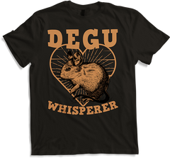 Produktbild von T-Shirt Degu Whisperer Funny Degus Spruch Mädchen & Frauen Degu