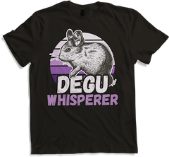 Produktbild von T-Shirt Degu Whisperer Lustiger Degu Spruch für Mädchen & Frauen