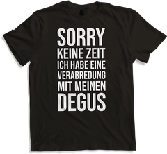 Produktbild von T-Shirt Degus | Lustiger Spruch | Geschenk für Degubesitzer | Degu