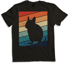 Produktbild von T-Shirt Degus Vintage | Retro-Streifen | Degu Owner Geschenk