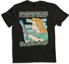 Produktbild von T-Shirt Du arbeitest von 6 bis 15 Uhr Find ich süß Krankenschwester