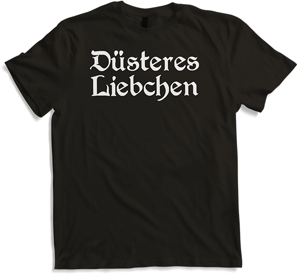 Produktbild von T-Shirt Düsteres Liebchen Gothic Dark Wave Batcave Freche Mädchen
