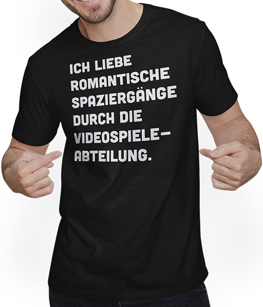 Produktbild von T-Shirt mit Mann EDV Programmierer | Lustiger Informatiker Spruch Nerd Gamer