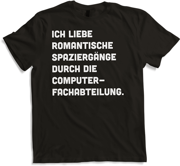 Produktbild von T-Shirt EDV Programmierer | Lustiger Informatiker Spruch | Nerd