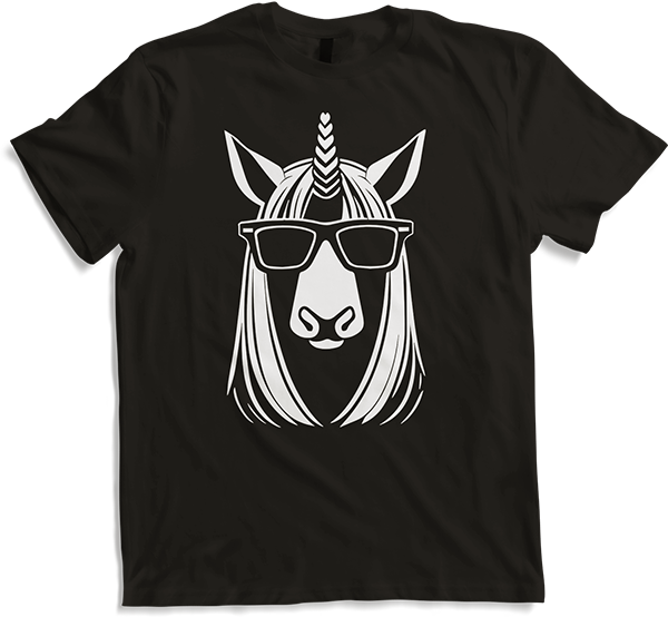 Produktbild von T-Shirt Einhörner Anime Einhorn Manga Märchen Sonnenbrille