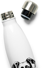 Produktbild vom Oberteil der Thermoflasche Faszinierende Dackel-Darstellung