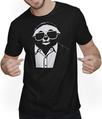 Produktbild von T-Shirt mit Mann Faultiere Anime Faultier Manga Faultier Sonnenbrille