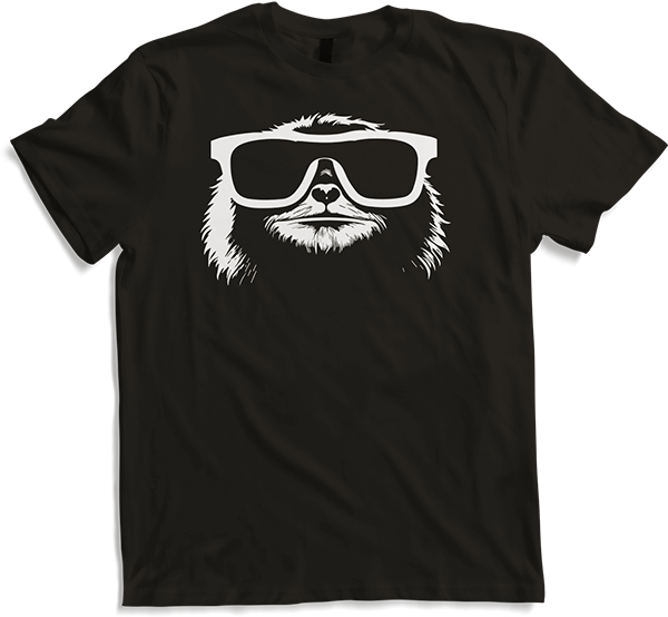 Produktbild von T-Shirt Faultiere Anime Faultier Manga Faultier Sonnenbrille