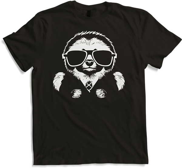 Produktbild von T-Shirt Faultiere Anime Faultier Manga Faultier Sonnenbrille