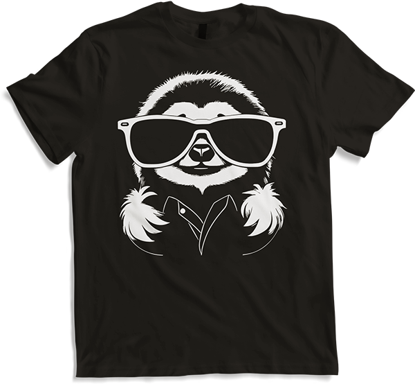Produktbild von T-Shirt Faultiere Anime Faultier Manga Faultier Sonnenbrille