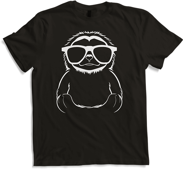 Produktbild von T-Shirt Faultiere Anime Faultier Manga Faultier Sonnenbrille