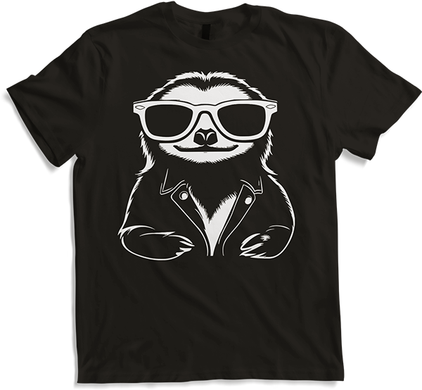 Produktbild von T-Shirt Faultiere Anime Faultier Manga Faultier Sonnenbrille