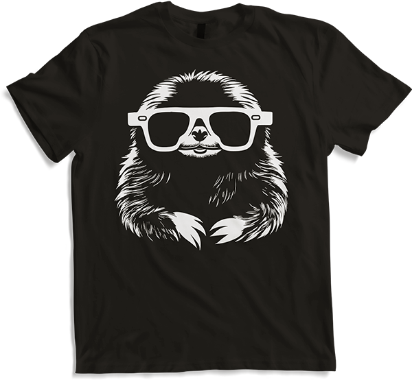 Produktbild von T-Shirt Faultiere Anime Faultier Manga Faultier Sonnenbrille