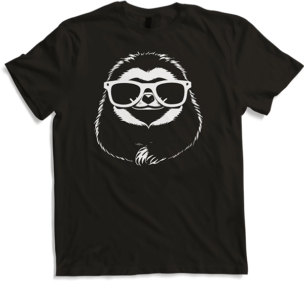 Produktbild von T-Shirt Faultiere Anime Faultier Manga Faultier Sonnenbrille