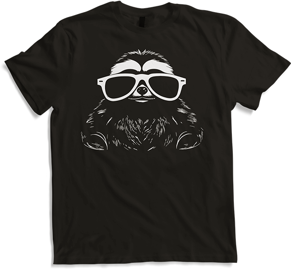 Produktbild von T-Shirt Faultiere Anime Faultier Manga Faultier Sonnenbrille