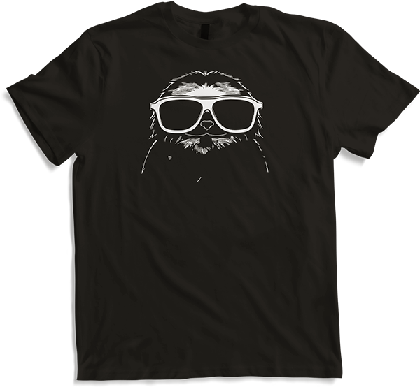 Produktbild von T-Shirt Faultiere Anime Faultier Manga Faultier Sonnenbrille
