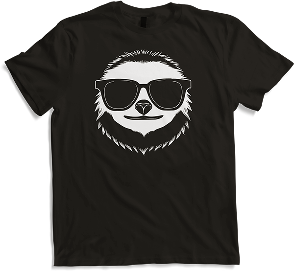 Produktbild von T-Shirt Faultiere Anime Faultier Manga Faultier Sonnenbrille