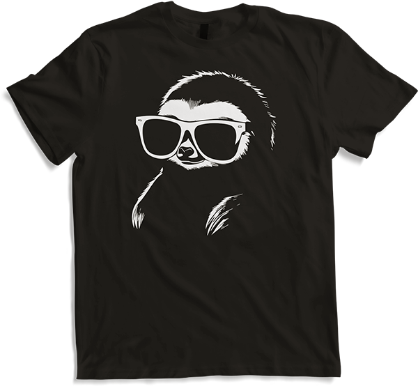 Produktbild von T-Shirt Faultiere Anime Faultier Manga Faultier Sonnenbrille