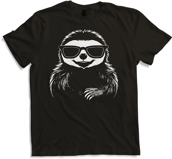 Produktbild von T-Shirt Faultiere Anime Faultier Manga Faultier Sonnenbrille