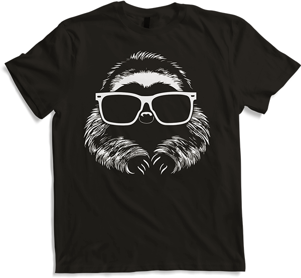Produktbild von T-Shirt Faultiere Anime Faultier Manga Faultier Sonnenbrille