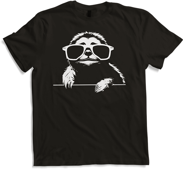 Produktbild von T-Shirt Faultiere Anime Faultier Manga Faultier Sonnenbrille