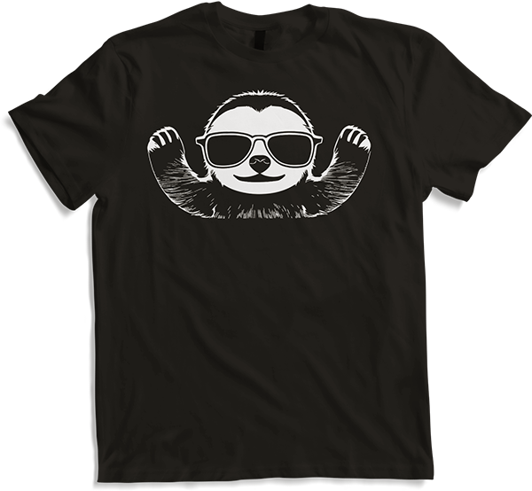 Produktbild von T-Shirt Faultiere Anime Faultier Manga Faultier Sonnenbrille