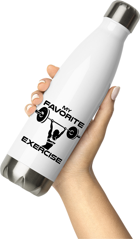 Produktbild von Thermosflasche von Hand gehalten Favorite Exercise Woman Gewichtheber, Damen