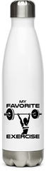 Produktbild von Edelstahlflasche Favorite Exercise Woman Gewichtheber, Damen